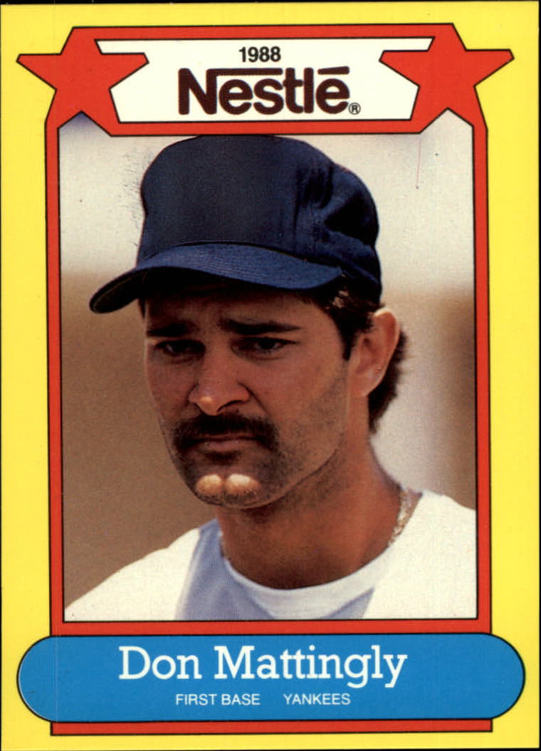 1988 Nestle Baseball Cards     015      Don Mattingly